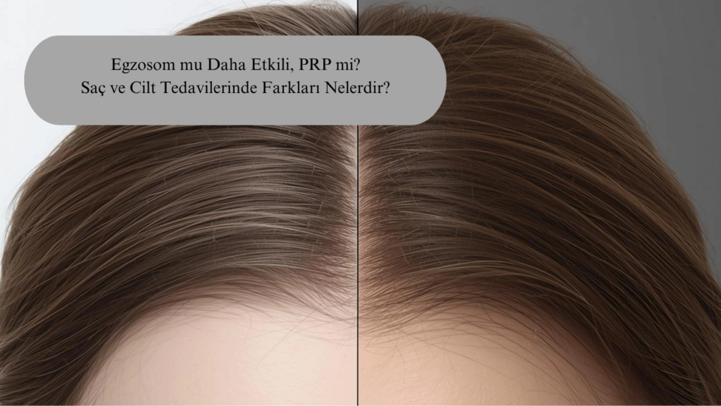 Egzosom mu Daha Etkili, PRP mi? Saç ve Cilt Tedavilerinde Farkları Nelerdir?